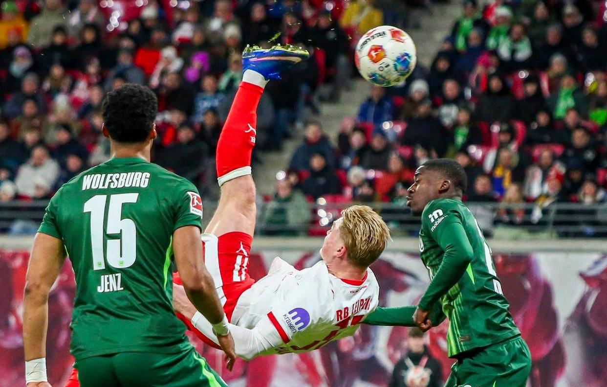 2-2惊天冷门：沃尔夫斯堡控球率仅32%强势逼平德甲前四莱比锡